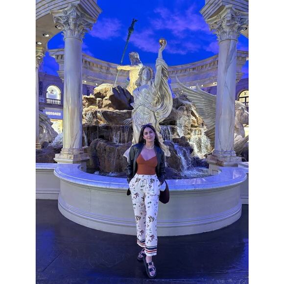 SCOTCH & SODA Multicolored Printed Vacation Themed Loose Gia Pants size Medium - Picture 14 of 14